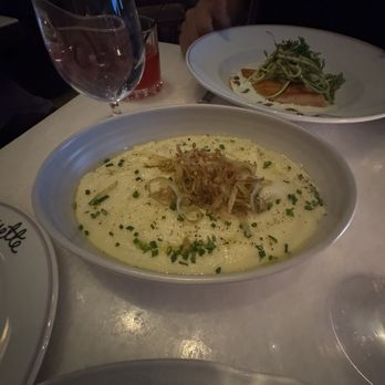 Coquette - Leek Mashed Potatoes 10/10. So buttery and perfectly whipped - Breakfast & Brunch Near Me - Boston, Massachusetts