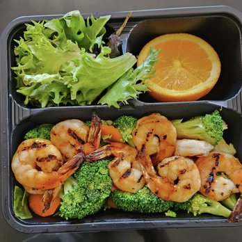 WaBa Grill - Shrimp plate - Fast Food Near Me - Orange, California WaBa Grill - Shrimp plate - Fast Food Near Me - Orange, California