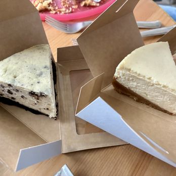 Nash Bakes - Vanilla and cookies & cream cheese cake slices. - Desserts Near Me - San Francisco, California Nash Bakes - Vanilla and cookies & cream cheese cake slices. - Desserts Near Me - San Francisco, California