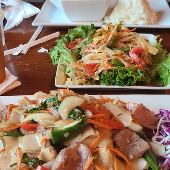 Spice - Top: panang curry, papaya salad, pad kee mao(drunken noodles) - Thai Near Me - Fort Worth, Texas Spice - Top: panang curry, papaya salad, pad kee mao(drunken noodles) - Thai Near Me - Fort Worth, Texas
