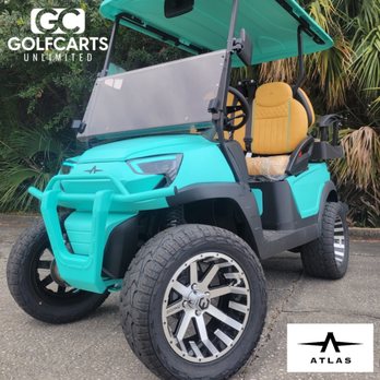 GolfCarts Unlimited - Limited edition matte Tiffany Blue Atlas golf cart - Golf Cart Dealers Near Me - Viera, Florida GolfCarts Unlimited - Limited edition matte Tiffany Blue Atlas golf cart - Golf Cart Dealers Near Me - Viera, Florida