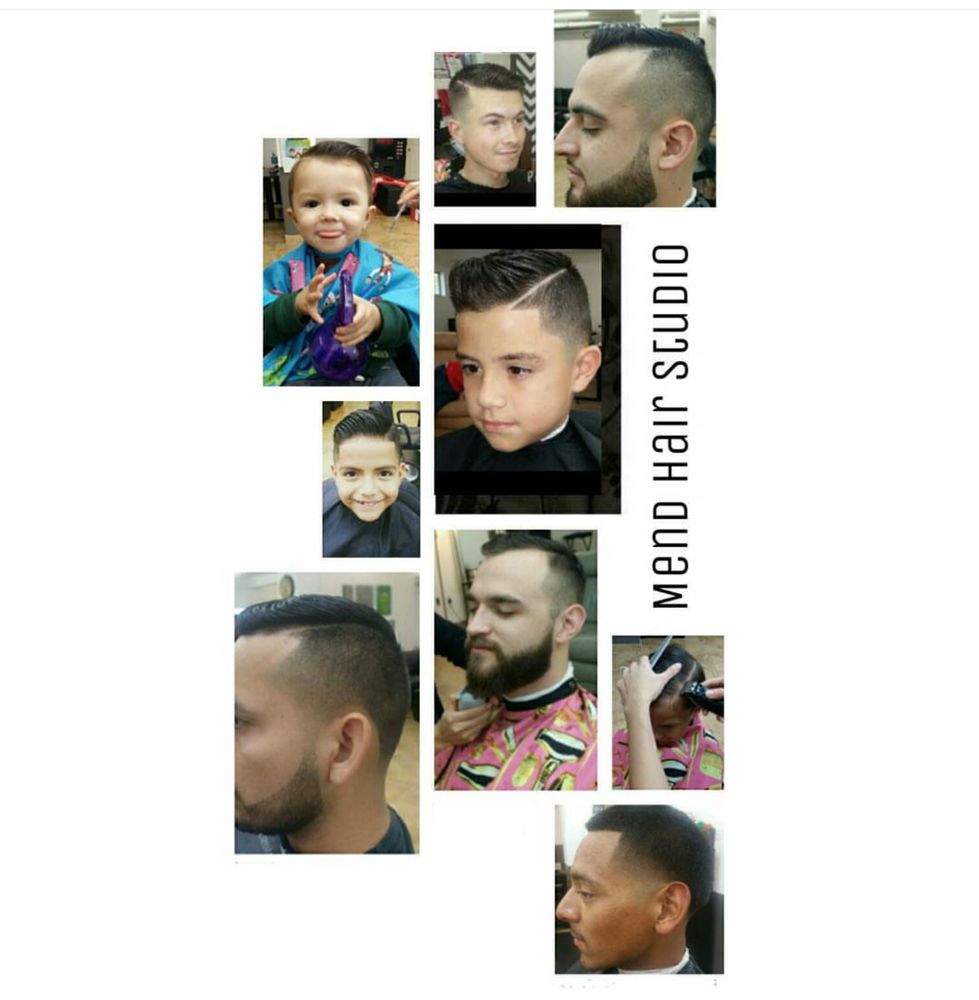 Mend Barbershop Logo