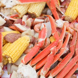 Del Marva Boil Company - Signature Seafood Boil featuring Alaskan Snow Crab Legs