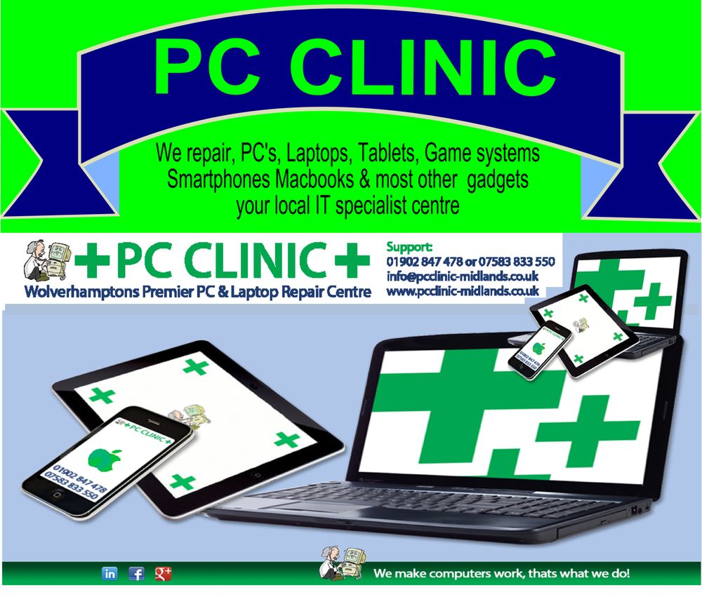 PC CLINIC 17 Photos 7 Primrose Gardens, Wolverhampton, West