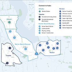 Link Light Rail - Rainier Beach Station - Via to Transit https://city.ridewithvia.com/seattle-via-to-transit