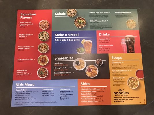 Menu photo 3 Noodles and Company Phoenix, AZ Menu photo 3 Noodles and Company Phoenix, AZ