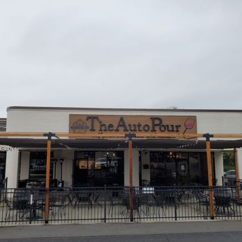 The Auto Pour - Outdoor patio - Wine Bars Near Me - Charlotte, North Carolina The Auto Pour - Outdoor patio - Wine Bars Near Me - Charlotte, North Carolina