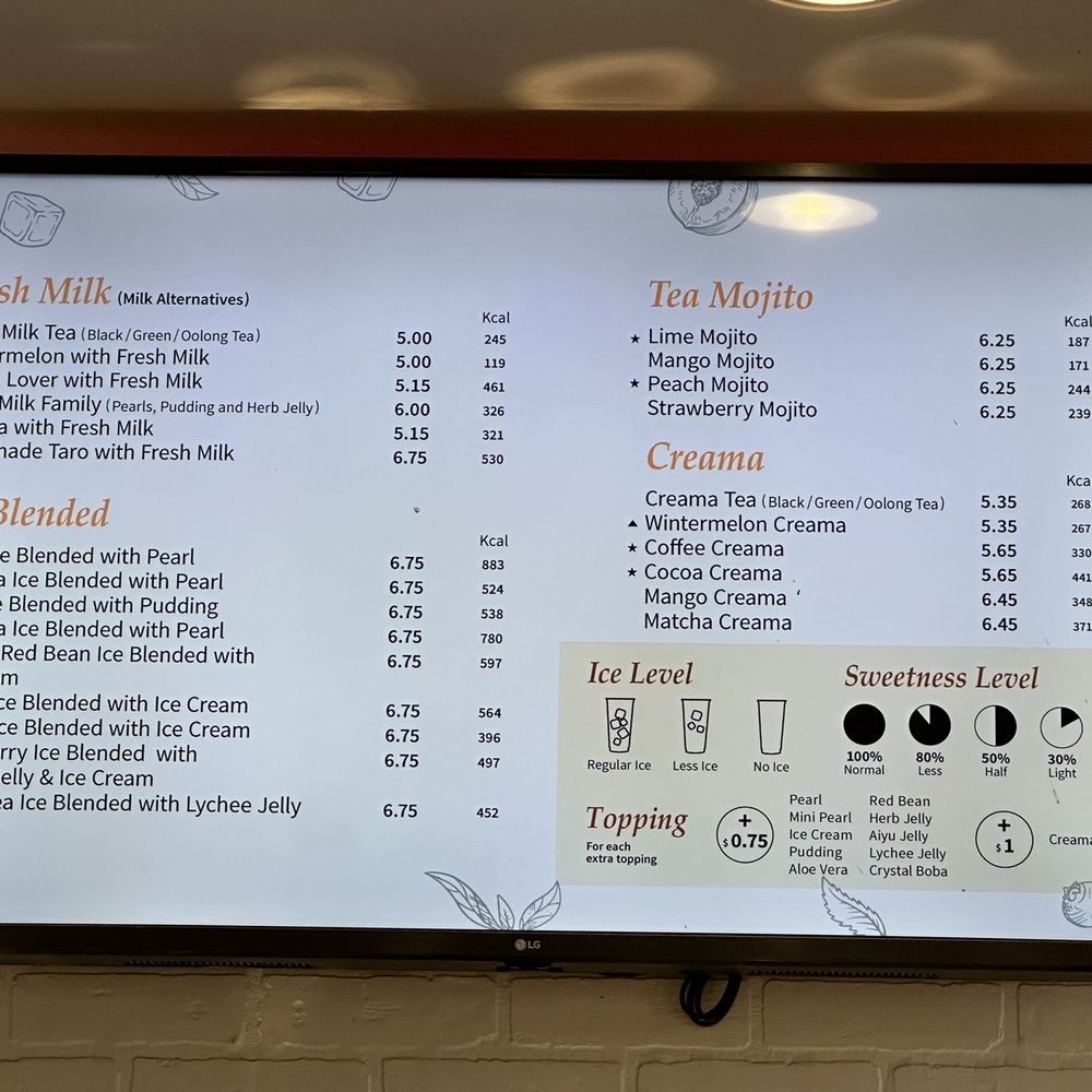 Sharetea - Menu 2 - Bubble Tea Near Me - Moore, Oklahoma