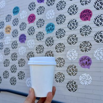 Huckleberry Roasters - My latte and store side wall art - Coffee Roasteries Near Me - Denver, Colorado Huckleberry Roasters - My latte and store side wall art - Coffee Roasteries Near Me - Denver, Colorado