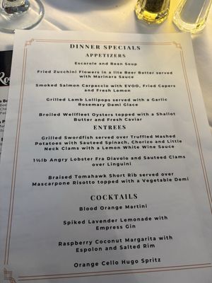 Menu photo 1 Rosso Vino Branford, CT Menu photo 1 Rosso Vino Branford, CT