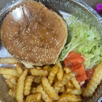 Mi Casa - Kids hamburger meal  take out - New Mexican Cuisine Near Me - Jacksonville, Florida