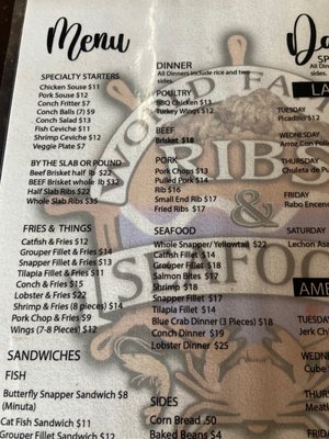 World Famous Rib Shack & Seafood by null