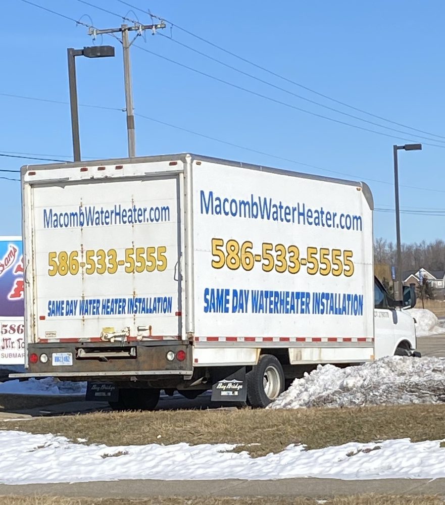 Slide of Macomb Water Heater