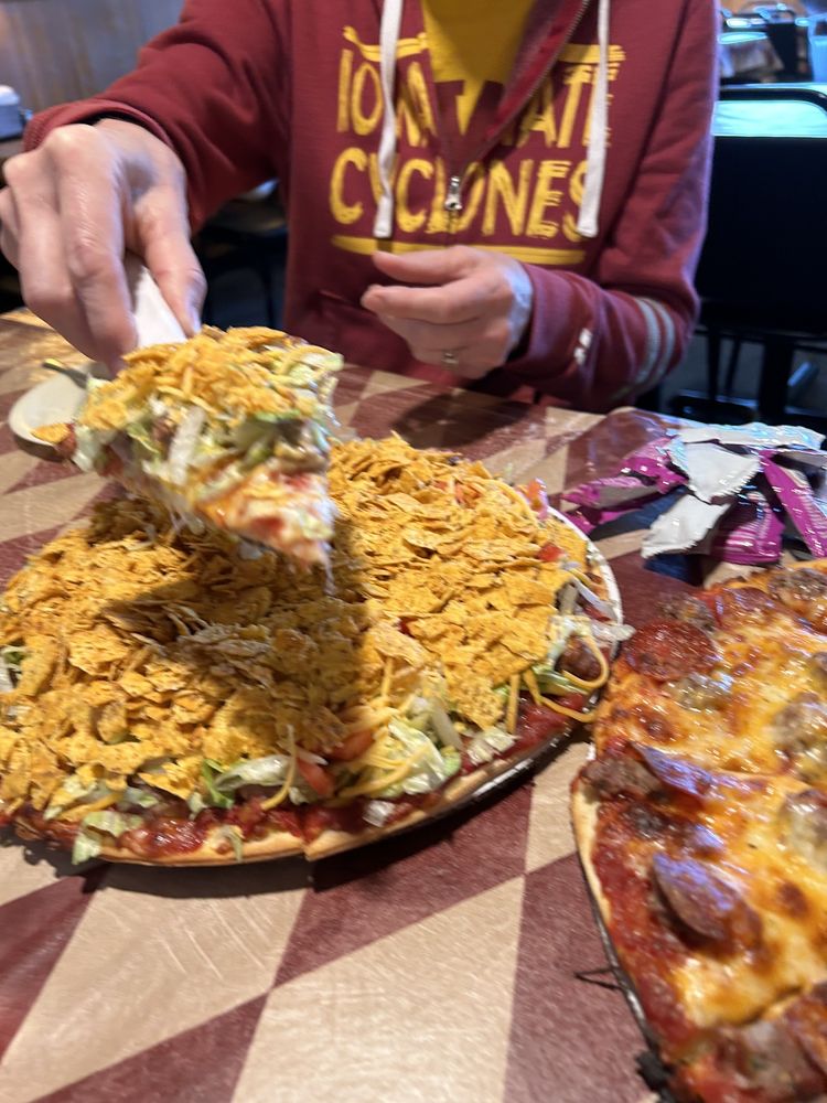 Food from Leaning Tower of Pizza