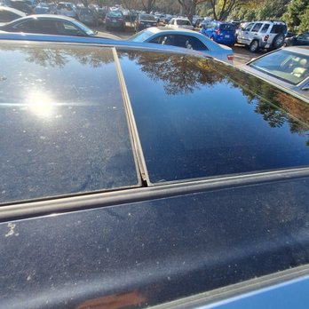 Very Smooth Auto Glass - Sunroof Glass we replaced for a customer on a sunny day. - Auto Glass Services Near Me - Lincoln, California Very Smooth Auto Glass - Sunroof Glass we replaced for a customer on a sunny day. - Auto Glass Services Near Me - Lincoln, California