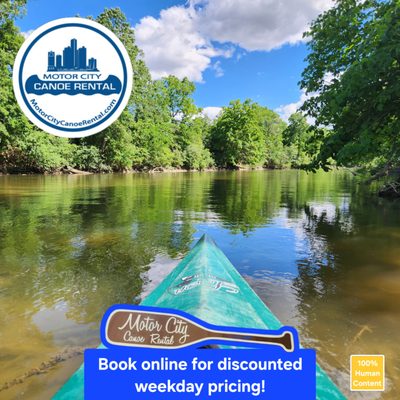 Float, Paddle, and Relax—Your Adventure Awaits! - Experience the best of Oakwoods Metropark with our tubing, kayaking, and canoeing rentals! Whether you want to float, paddle, or explore, come have a relaxing day on the river. Perfect for families, friends, or solo adventurers—book your river escape today!