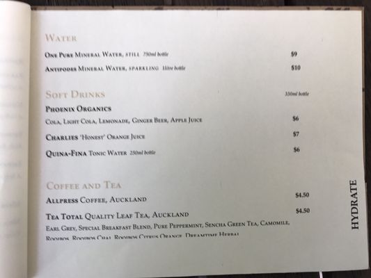 Menu photo 8 Hans Herzog Estate Blenheim, MBH