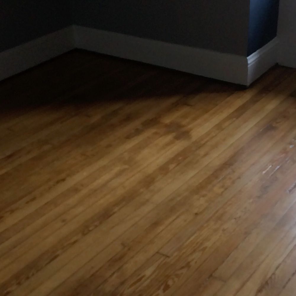 Refinished historic pine
