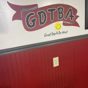 Gabe's Pizza - a sign on the wall - Pizza Near Me - Kokomo, Indiana