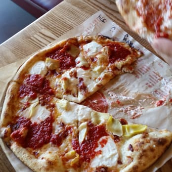 Blaze Pizza - The art Lover Signature pizza, plus bacon added. - Salad Near Me - Austin, Texas Blaze Pizza - The art Lover Signature pizza, plus bacon added. - Salad Near Me - Austin, Texas