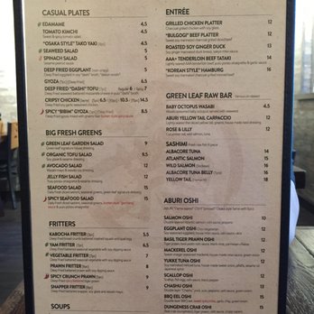 Green Leaf Cafe - Menu - Sushi Bars Near Me - Burnaby, British Columbia Green Leaf Cafe - Menu - Sushi Bars Near Me - Burnaby, British Columbia