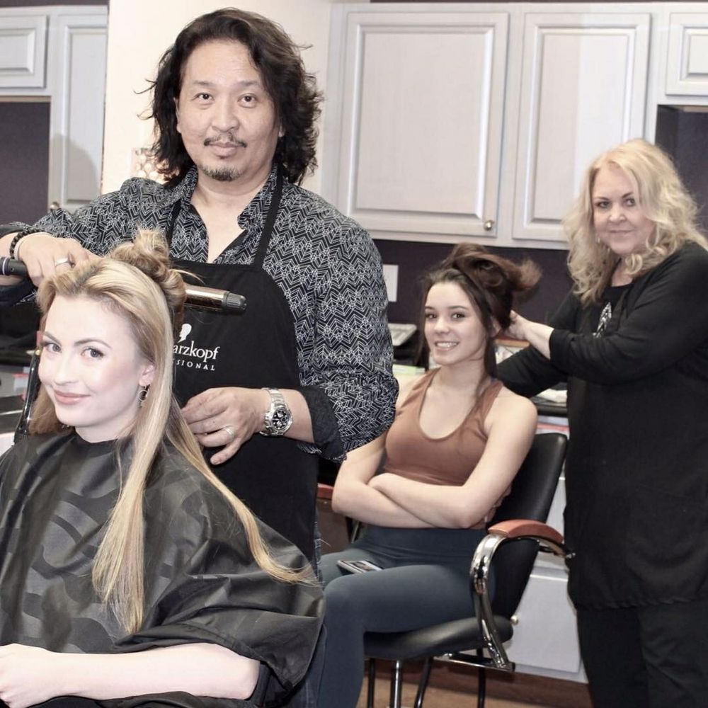 Hair by Team Villasanta Logo