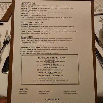 RL Restaurant - Menu - New American Near Me - Chicago, Illinois
