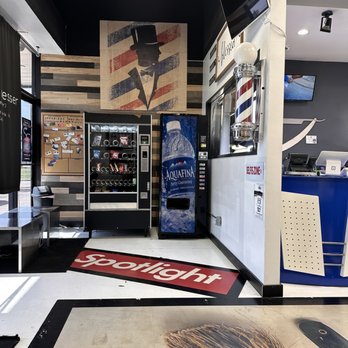 Spotlight Barbershop - Interior - Barbers Near Me - Cypress, Texas Spotlight Barbershop - Interior - Barbers Near Me - Cypress, Texas