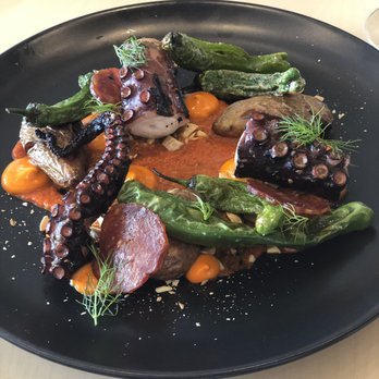 Nine-Ten - GRILLED OCTOPUS - Bars Near Me - La Jolla, California