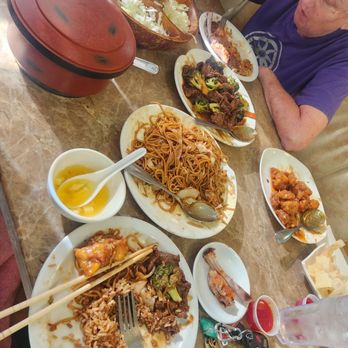 Oriental Chinese Restaurant - Family meal for 3 Orange Chicken, beef with broccoli, Fried Rice, egg foo Yung, chowmein and egg rolls. Also a poo poo platter. - Chinese Near Me - La Habra, California Oriental Chinese Restaurant - Family meal for 3 Orange Chicken, beef with broccoli, Fried Rice, egg foo Yung, chowmein and egg rolls. Also a poo poo platter. - Chinese Near Me - La Habra, California