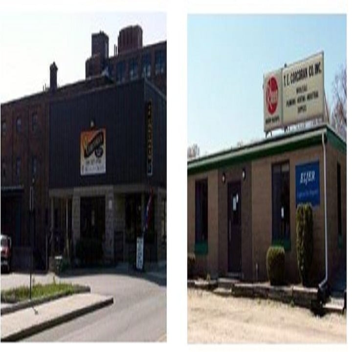 Slide of T E Corcoran