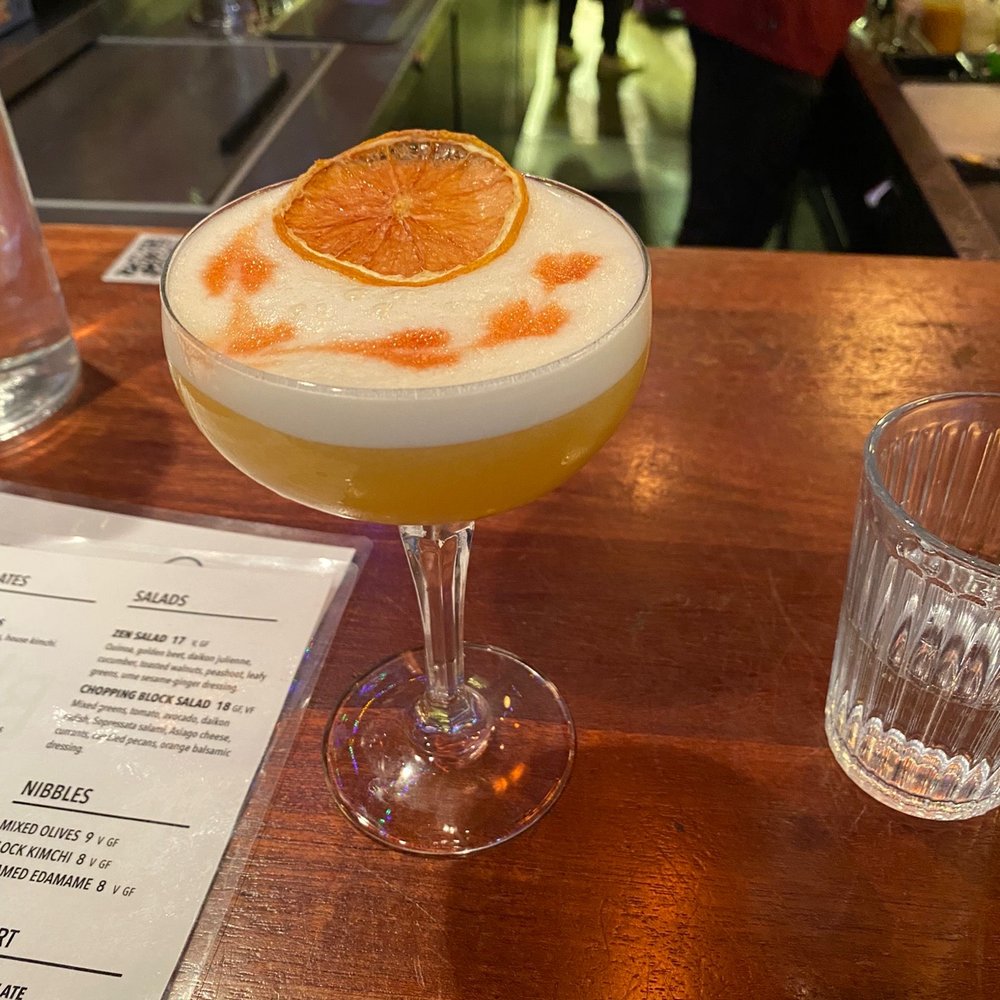 Block Kitchen + Bar - Birds of Paradise drink - Sandwiches Near Me - Banff, Alberta