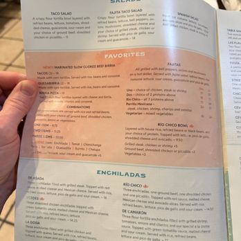 Rio Chico - Menu!! - Mexican Near Me - Charleston, South Carolina