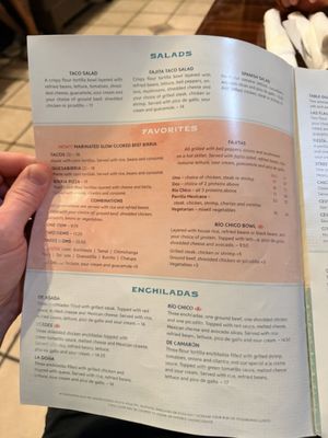 Menu photo 4 Rio Chico Charleston, SC