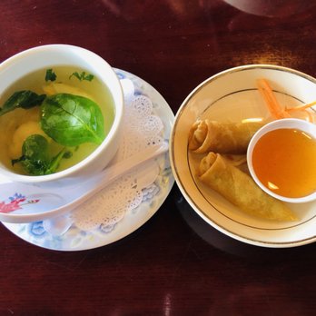 Thai Terrace Cuisine - Wonton Soup Spring Rolls - Thai Near Me - Sewell, New Jersey Thai Terrace Cuisine - Wonton Soup Spring Rolls - Thai Near Me - Sewell, New Jersey