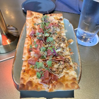 The Ridge Room - Flatbread added prosciutto - Lounges Near Me - Harrisonburg, Virginia The Ridge Room - Flatbread added prosciutto - Lounges Near Me - Harrisonburg, Virginia