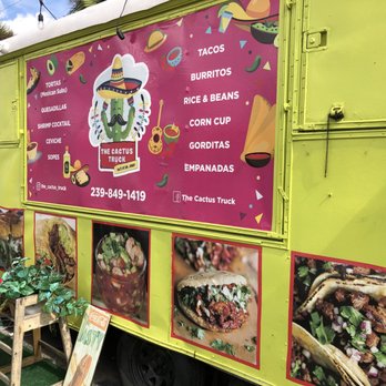 The Cactus Truck - Main Menu - Food Trucks Near Me - Lehigh Acres, Florida