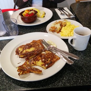 The Trails Eatery - Crossiant French toast with scrambled eggs, home fries and coffee - Breakfast & Brunch Near Me - San Diego, California The Trails Eatery - Crossiant French toast with scrambled eggs, home fries and coffee - Breakfast & Brunch Near Me - San Diego, California