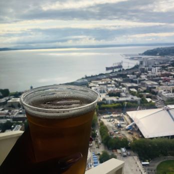 Space Needle - Having a beer and admiring the view. - Landmarks & Historical Buildings Near Me - Seattle, Washington Space Needle - Having a beer and admiring the view. - Landmarks & Historical Buildings Near Me - Seattle, Washington