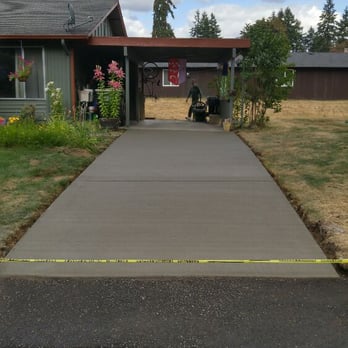 R&M Concrete Enterprise - New driveway. Had major root damage. Not anymore! - Masonry/Concrete Near Me - Olympia, Washington R&M Concrete Enterprise - New driveway. Had major root damage. Not anymore! - Masonry/Concrete Near Me - Olympia, Washington