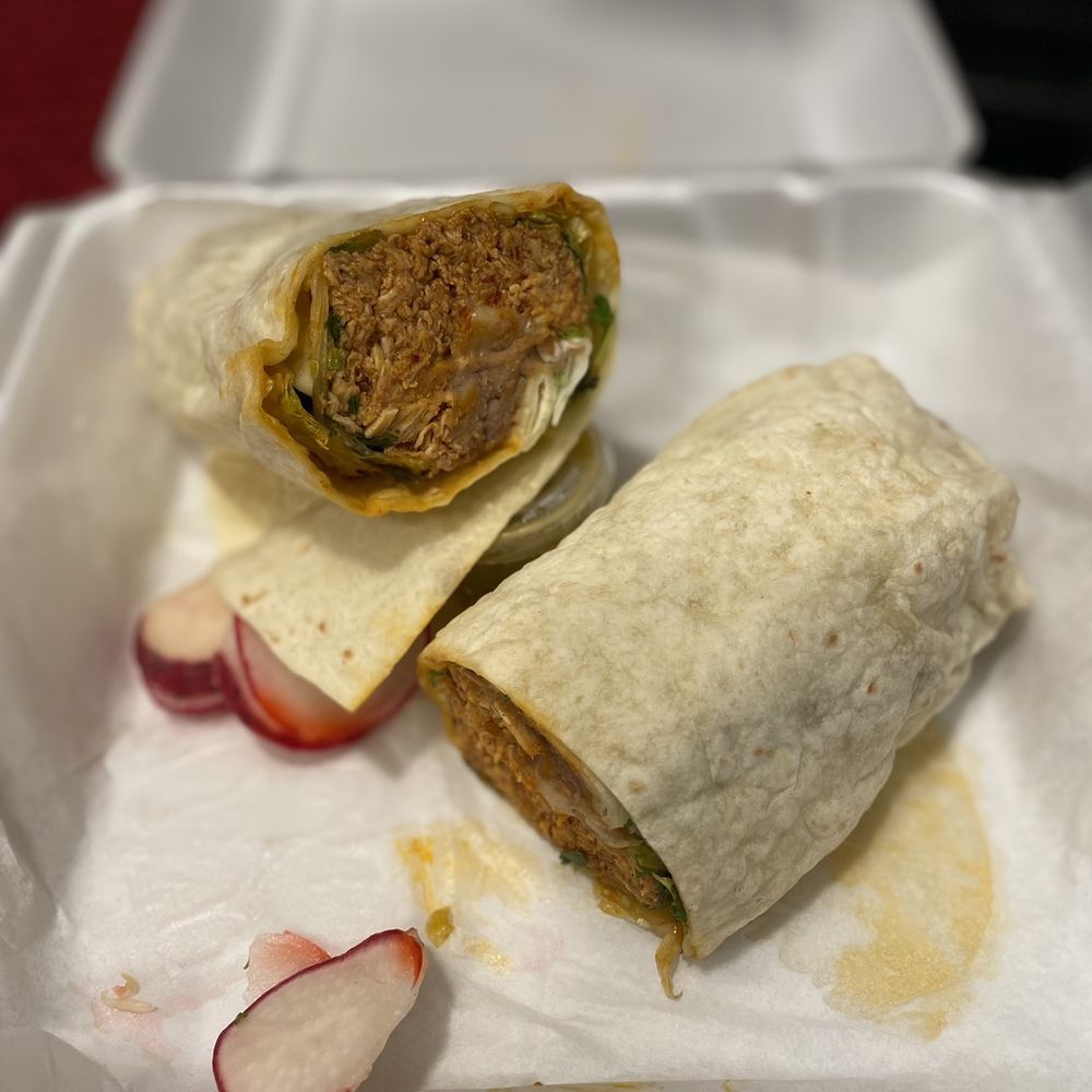 El Charrito Tacos - Fully Chicken Burrito - Food Trucks Near Me - Newark, Delaware El Charrito Tacos - Fully Chicken Burrito - Food Trucks Near Me - Newark, Delaware