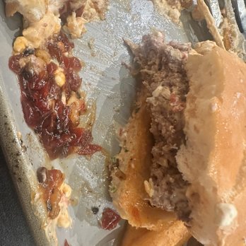 Towel City Tavern - Tavern burger with no candid bacon just some jam - Barbeque Near Me - Kannapolis, North Carolina