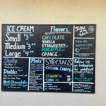 Meadowlark Dairy - Menu - Ice Cream & Frozen Yogurt Near Me - Pleasanton, California