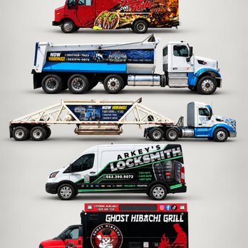 Xclusive Wraps - We can wrap any commercial vehicle. We design, print, and install all in-house. - Graphic Design Near Me - Paramount, California Xclusive Wraps - We can wrap any commercial vehicle. We design, print, and install all in-house. - Graphic Design Near Me - Paramount, California