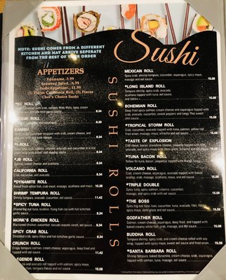 Menu photo 1 The Grumpy Monk North Myrtle Beach, SC