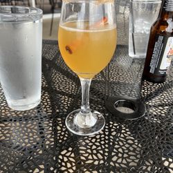 Sidelines Grille - Apple cider mimosa and ace pineapple cider