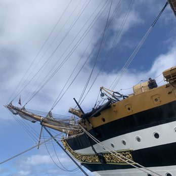Honolulu Harbor - Amerigo Vespucci at Honolulu Harbor - Local Flavor Near Me - Honolulu, Hawaii