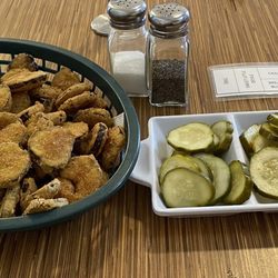 Fried Pickles and Homemade Pickles (Dill, B&B, Cajun)