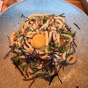 Joey La Jolla - Truffle Udon Carbonara - Steakhouses Near Me - San Diego, California Joey La Jolla - Truffle Udon Carbonara - Steakhouses Near Me - San Diego, California
