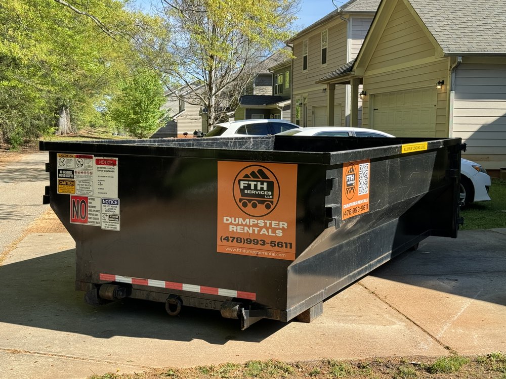 FTH SERVICES Updated June 2024 13 Photos Forsyth, Dumpster Rental Phone Number